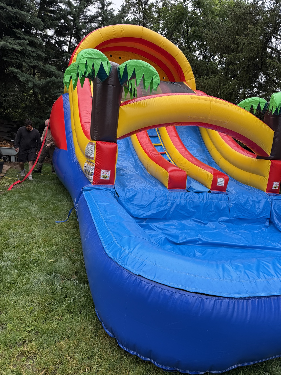 Dual slide water combo